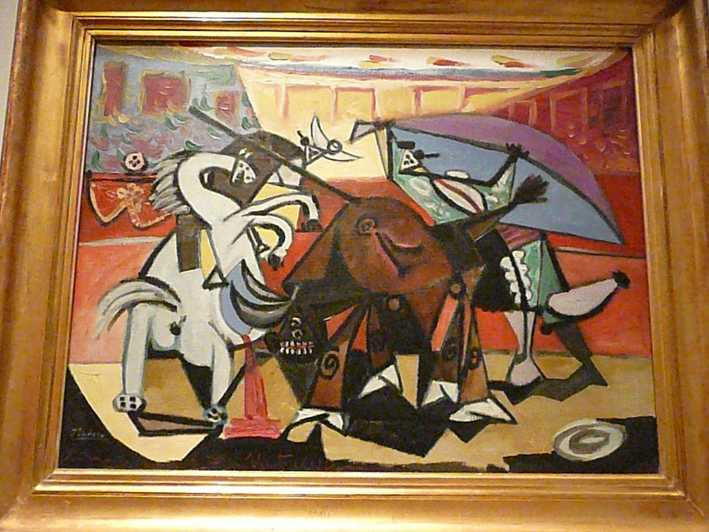Picasso and bullfight
