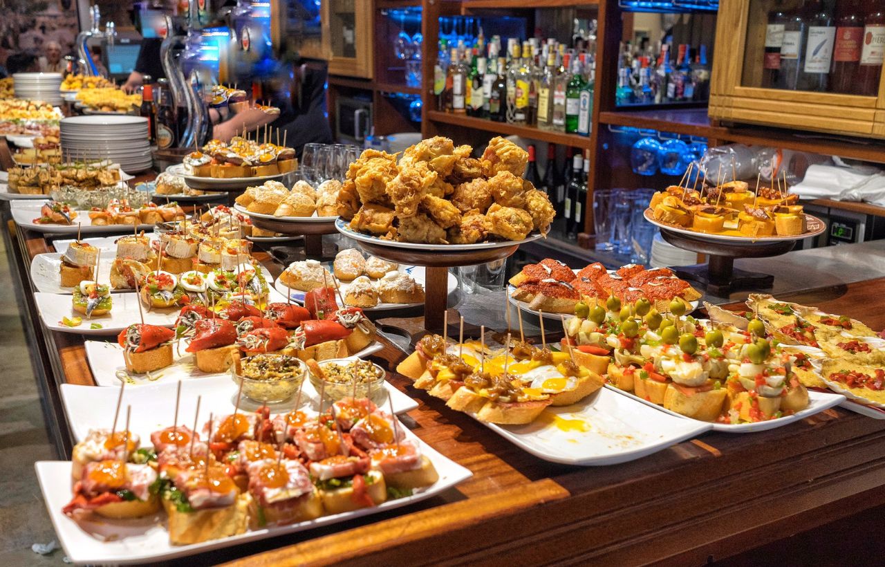 Tapas Bars Near Madrid Bullfighting Arena Madrid Bullfighting