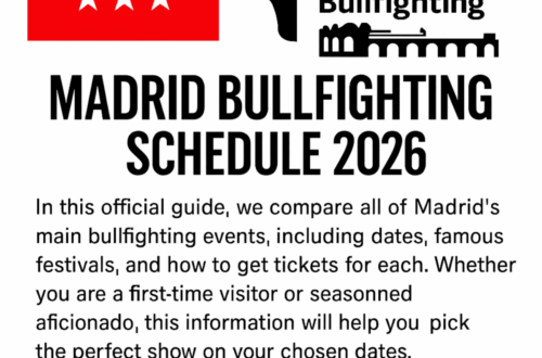 Madrid Bullfighting Schedule 2026