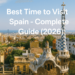 Best time to visit spain – Complete Guide (2026)