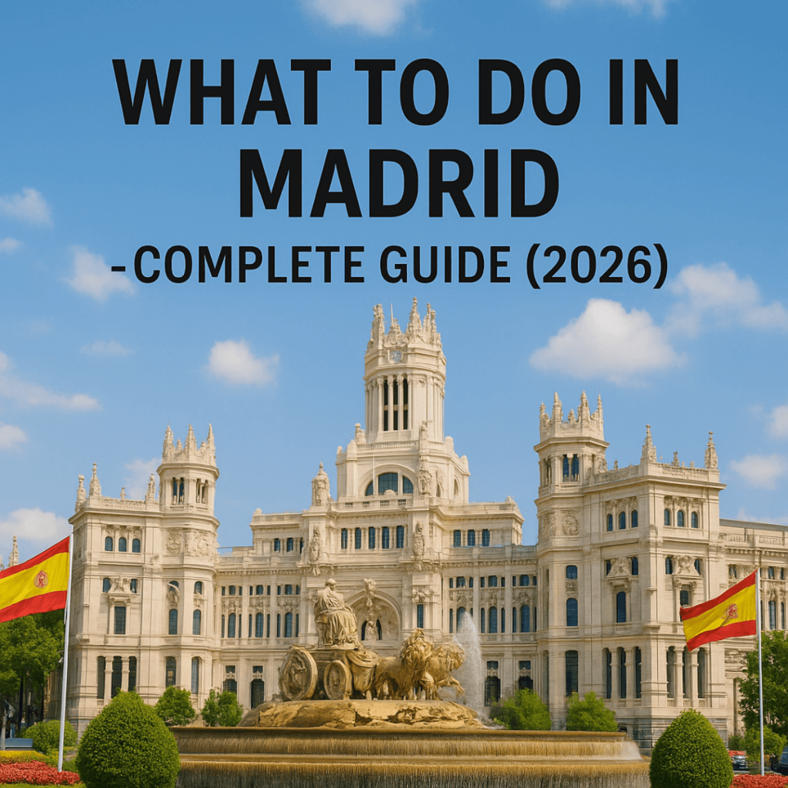 What to do in madrid – Complete Guide (2026)