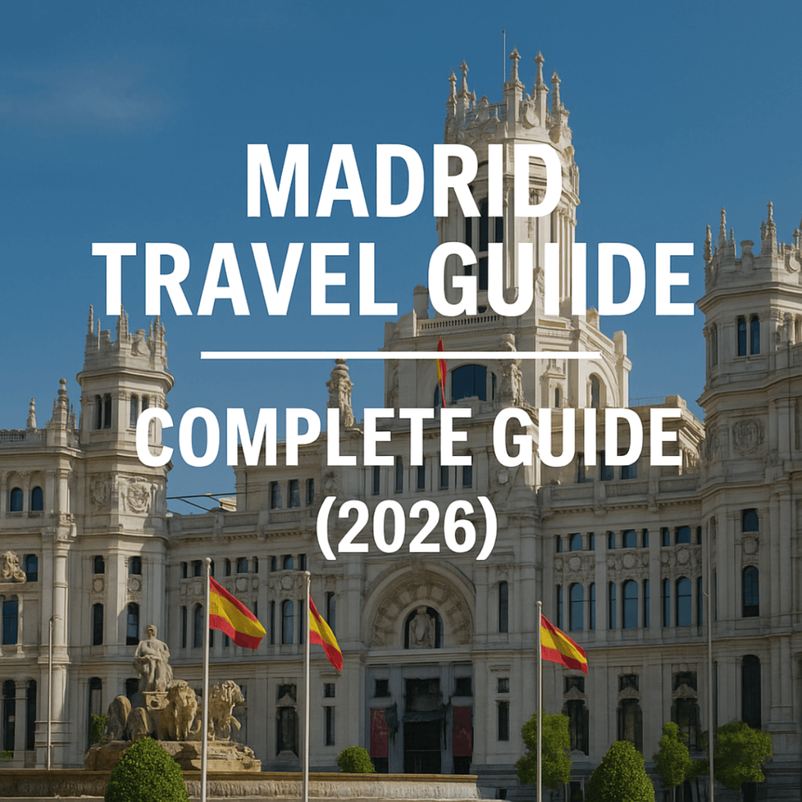 🏙️Madrid Travel Guide – Complete Guide (2026)