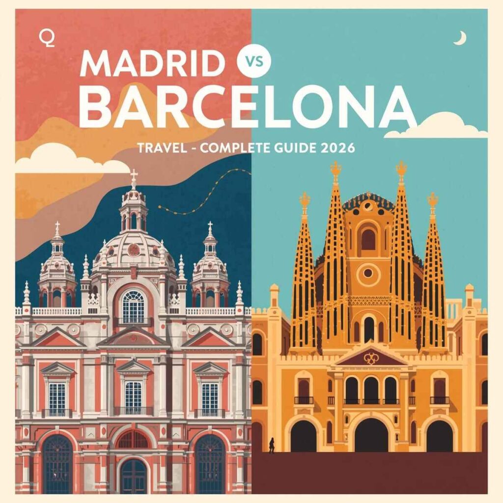 Madrid vs barcelona travel