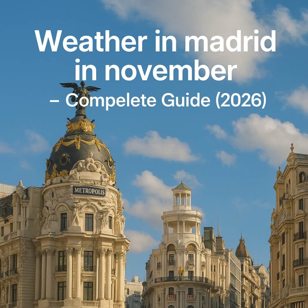 Weather in madrid in november