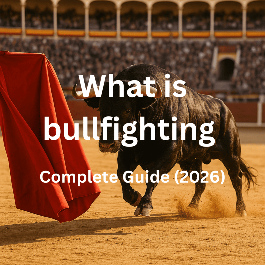 what is bullfighting