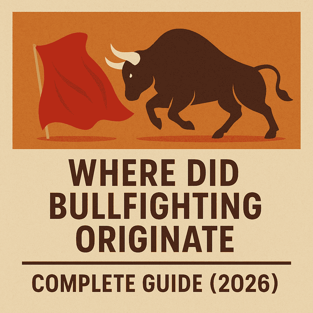 Where Did Bullfighting Originate