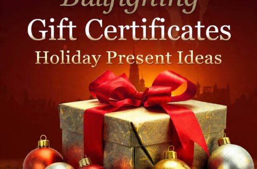 Bullfighting Christmas Gift Certificates: Holiday Present Ideas