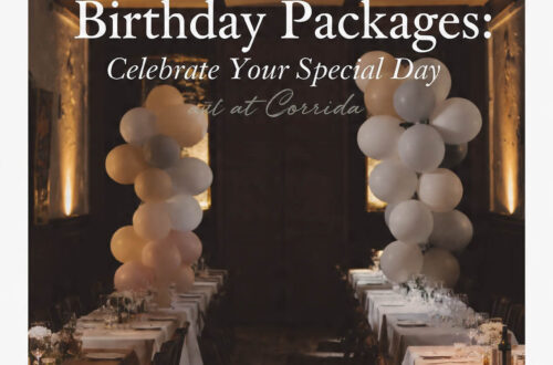 Birthday Packages: Celebrate Your Special Day at Corrida