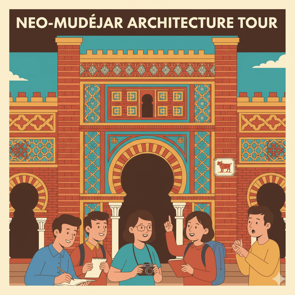 Bullfighting Architecture Tour: Neo-Mudéjar Study Trip
