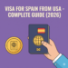 Visa for spain from usa – Complete Guide (2026)