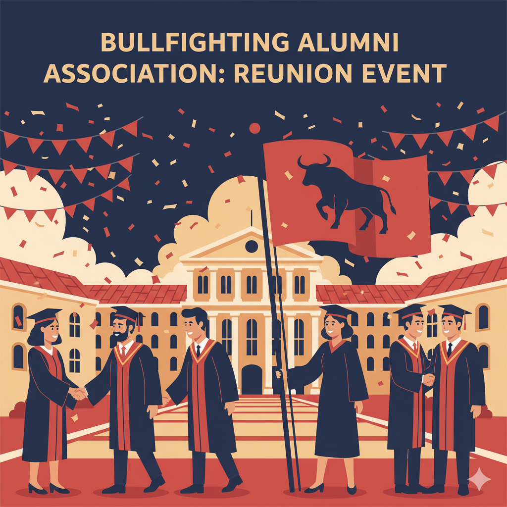 Reconnect with fellow alumni at a unique bullfighting-themed university reunion event. Celebrate tradition, networking, culture, and unforgettable group experiences.