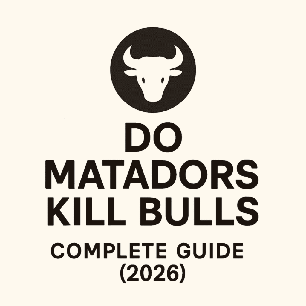 Do Matadors Kill Bulls