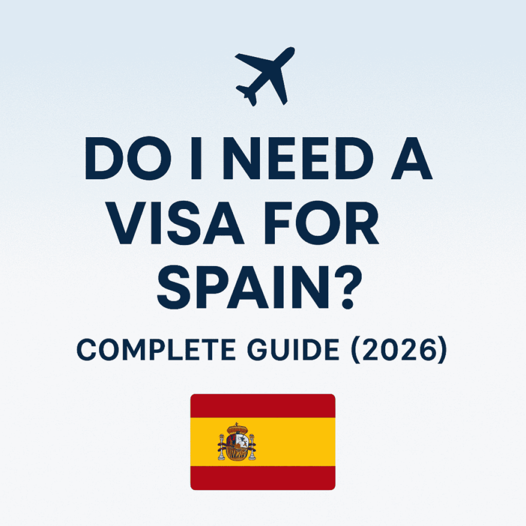 Do i need a visa for spain