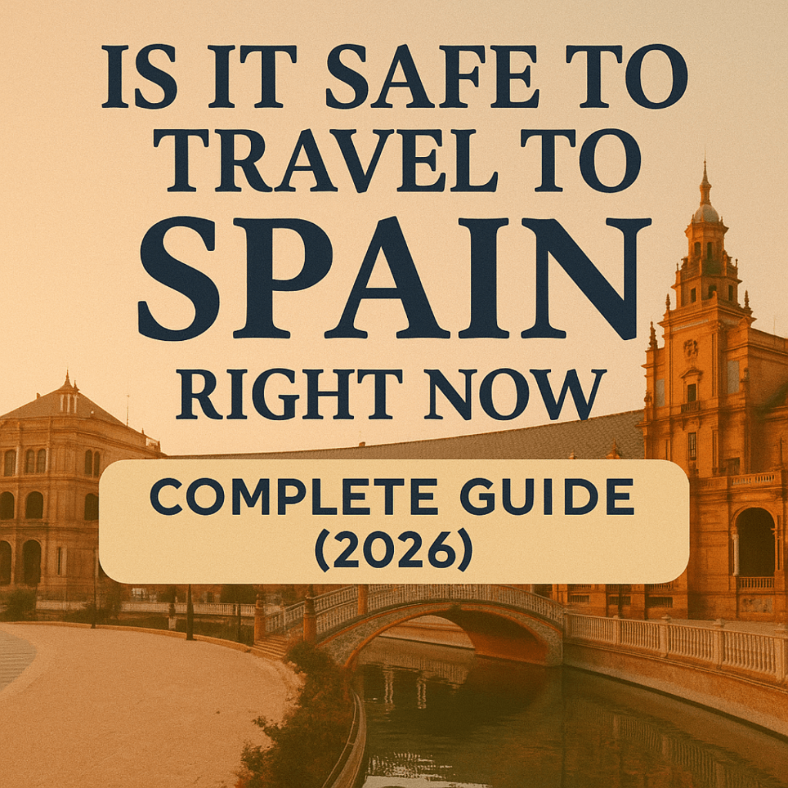 🧭 Is It Safe to Travel to Spain Right Now – Complete Guide (2026)