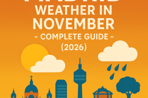 🧭Madrid weather in november – Complete Guide (2026)