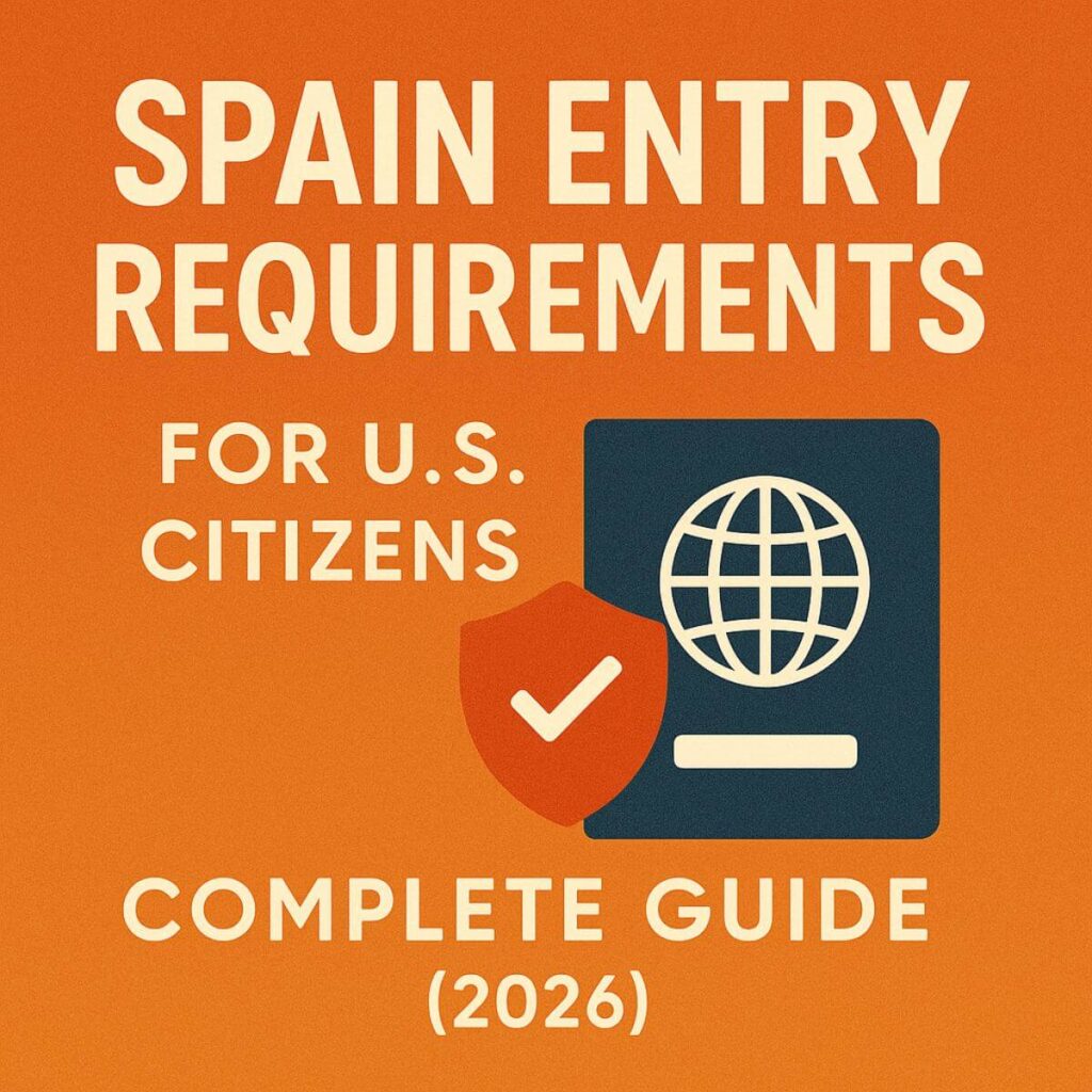 Spain entry requirements for u.s. citizens – Complete Guide (2026)