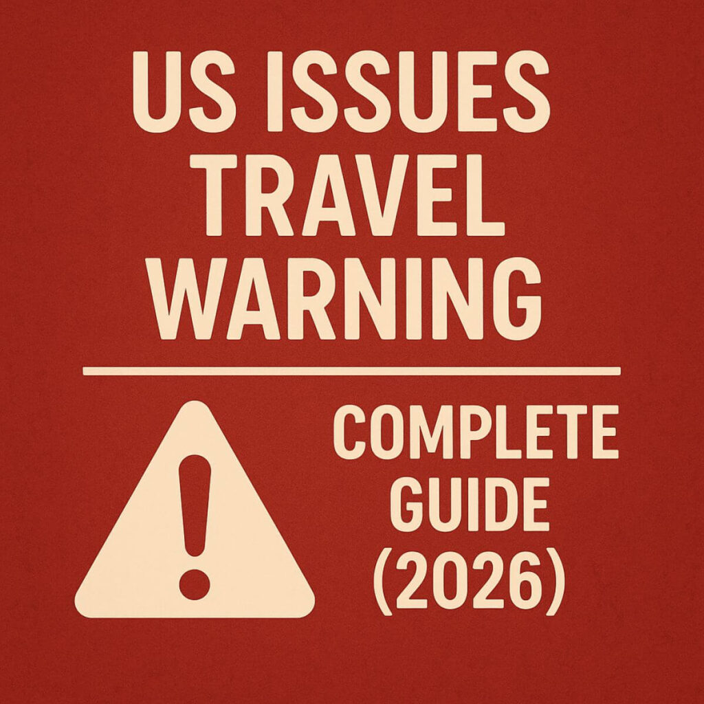 Us issues travel warning – Complete Guide (2026)