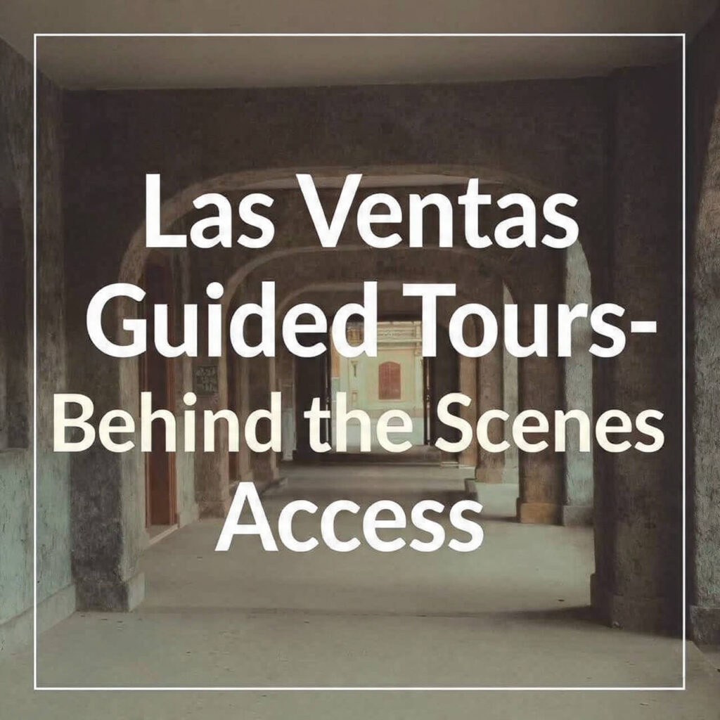 Las Ventas Guided Tours
