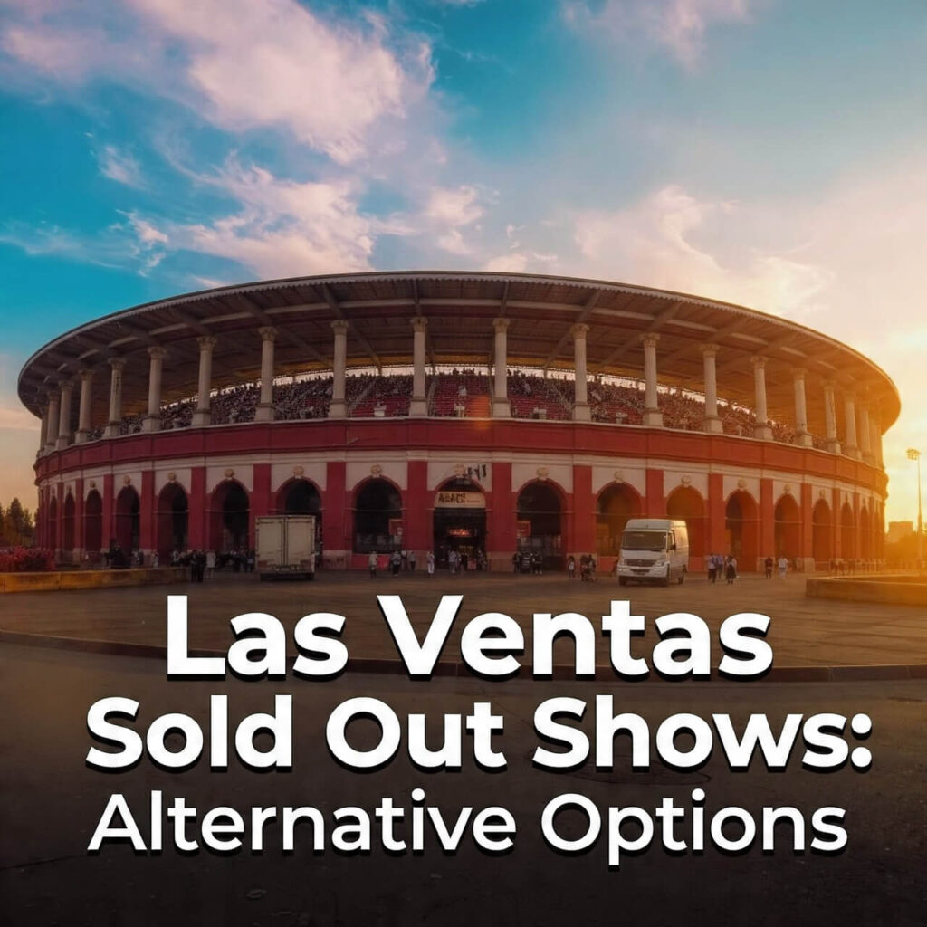 Las Ventas Sold Out Shows: Alternative Options