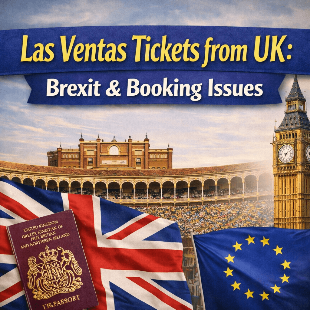 Las Ventas Tickets from UK: Brexit & Booking Issues