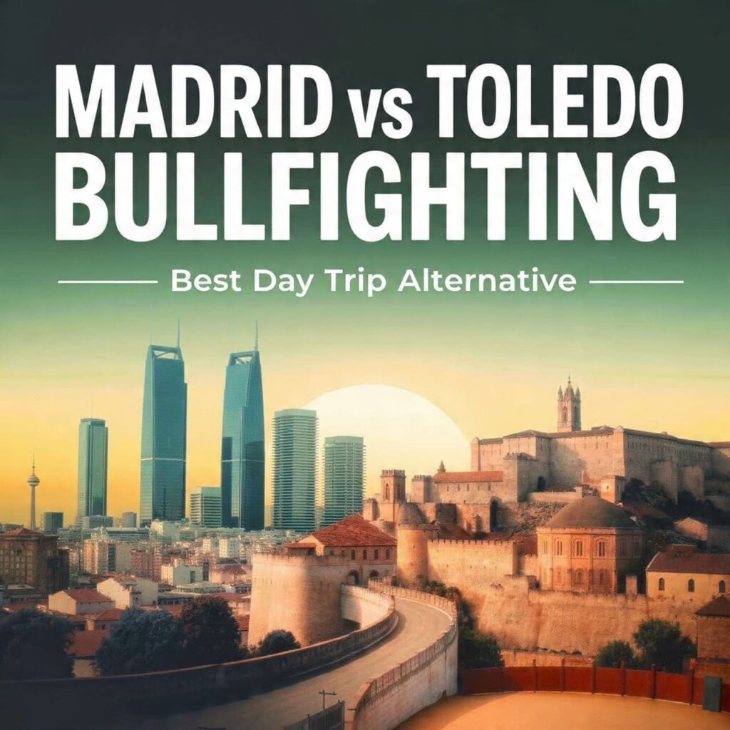 Madrid vs Toledo Bullfighting: Day Trip Alternative