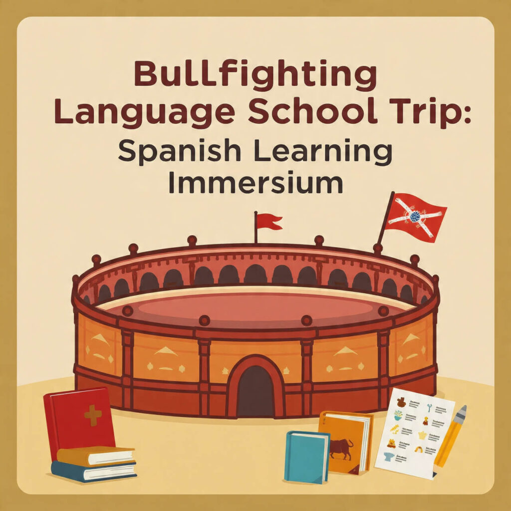 Bullfighting Language School Trip: Spanish Learning Immersion