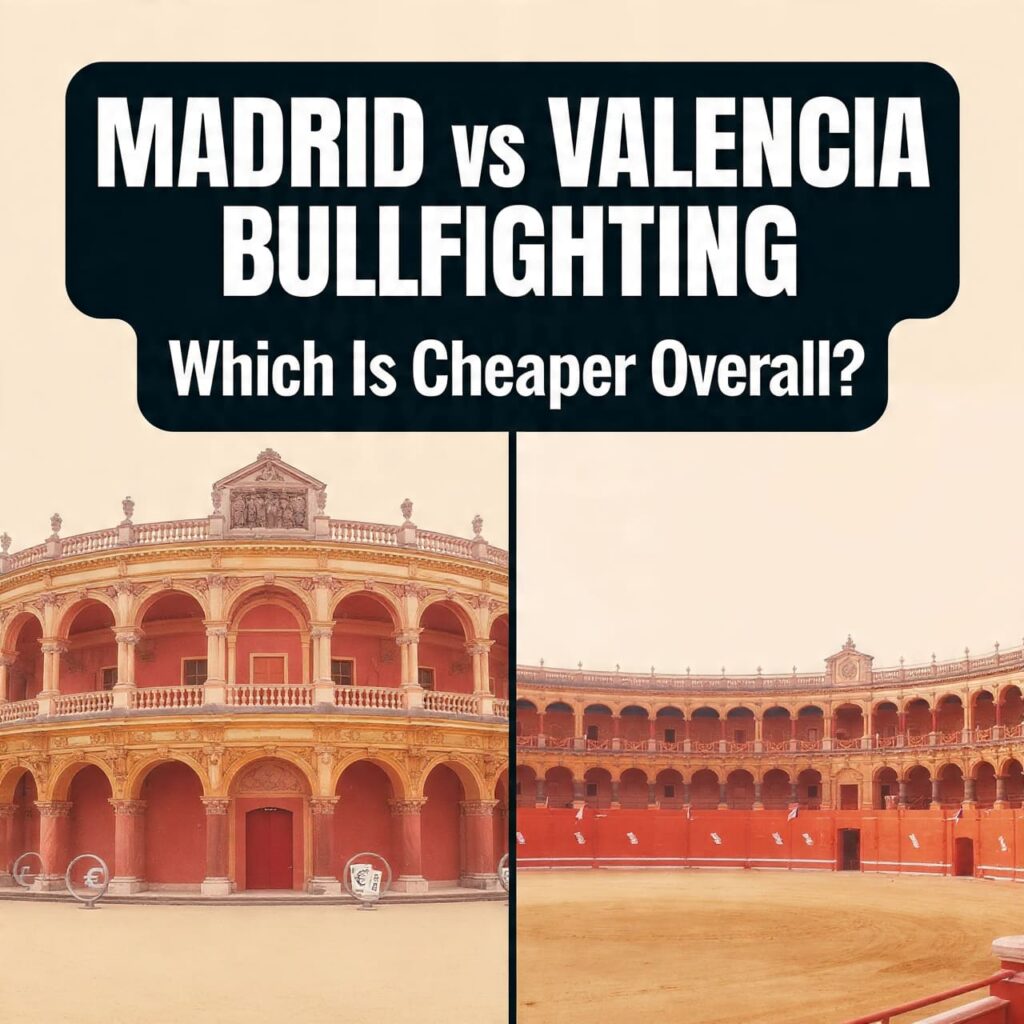 Madrid vs Valencia Bullfighting: Which is Cheaper Overall?