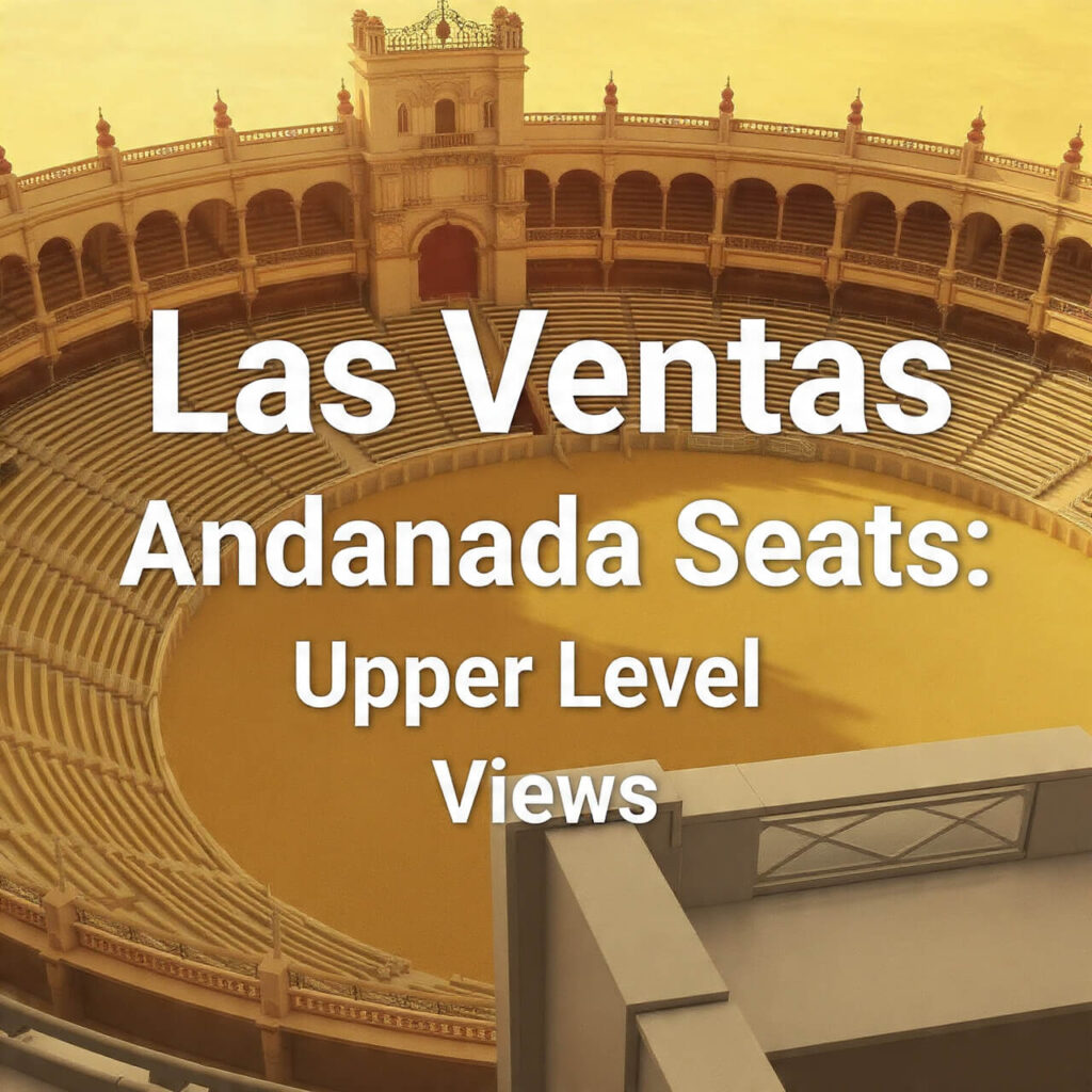 Las Ventas Andanada Seats: Upper Level Views