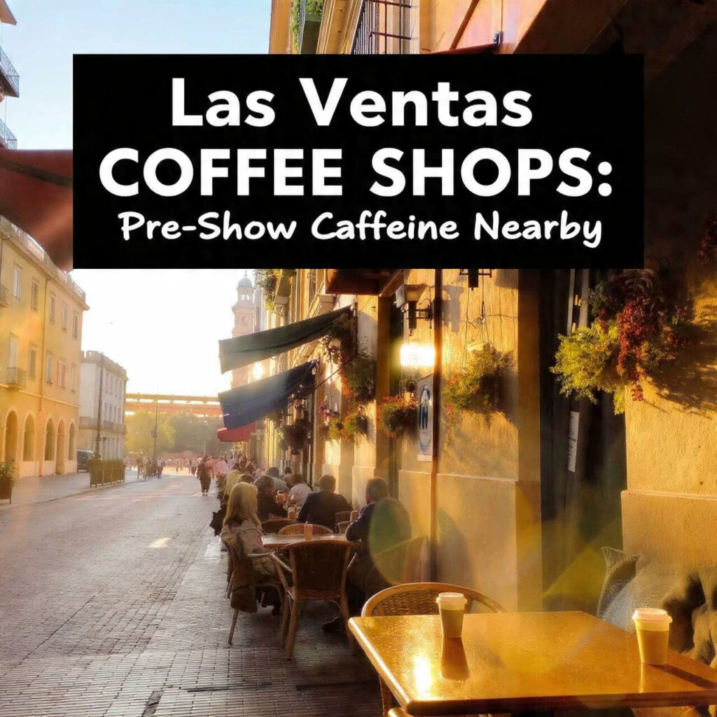Las Ventas Coffee Shops: Pre-Show Caffeine Nearby
