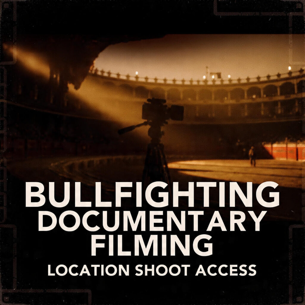 Bullfighting Documentary Filming: Location Shoot Access