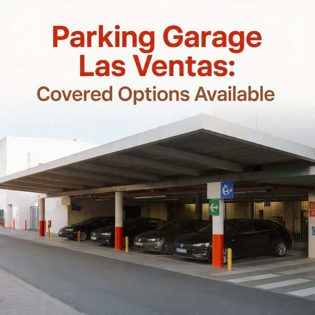 Parking Garage Las Ventas: Covered Options Available