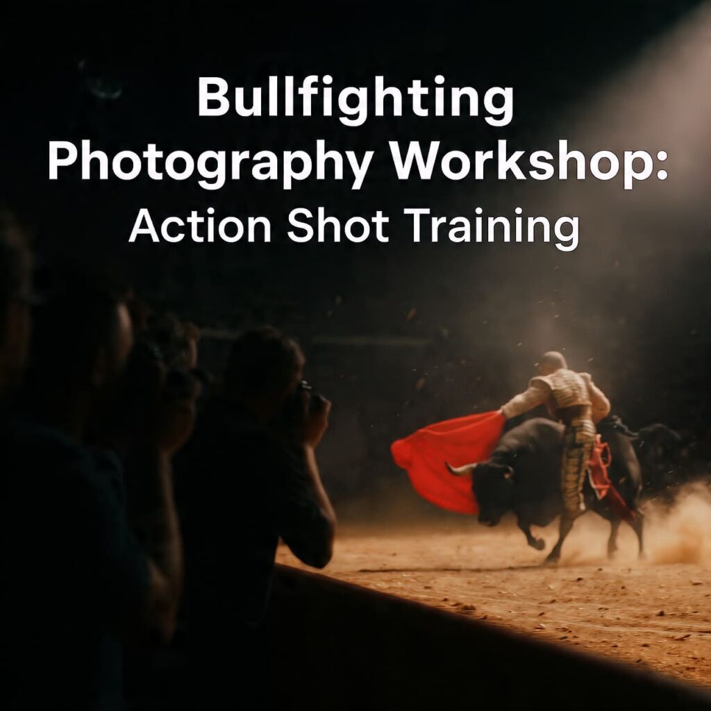 Bullfighting Photography Workshop: Action Shot Training