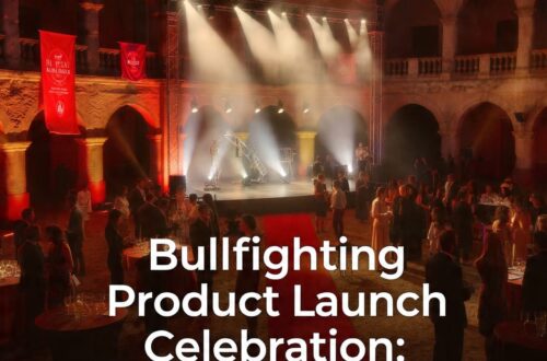 Bullfighting Product Launch Celebration: Marketing Event Venue