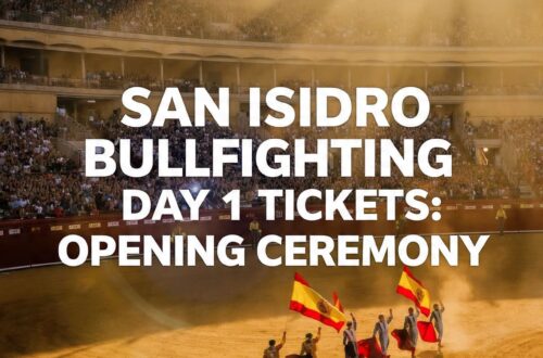 San Isidro Bullfighting Day 1 Tickets: Opening Ceremony