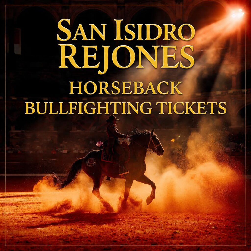 San Isidro Rejones: Horseback Bullfighting Tickets