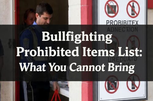 Bullfighting Prohibited Items List: What You Cannot Bring