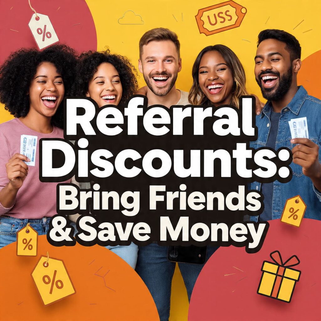 Referral Discounts: Bring Friends & Save Money
