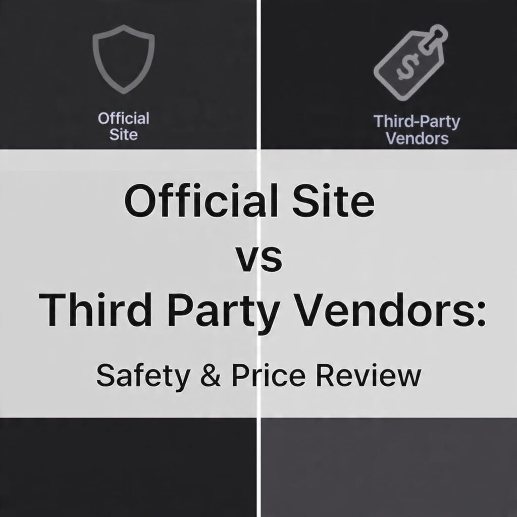 Official Site vs Third Party Vendors: Safety & Price Review