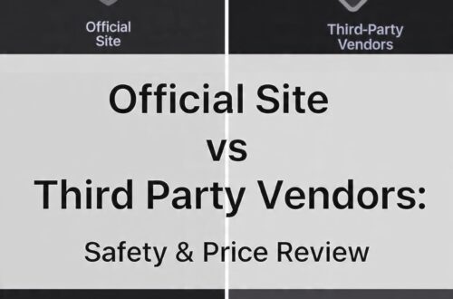 Official Site vs Third Party Vendors: Safety & Price Review