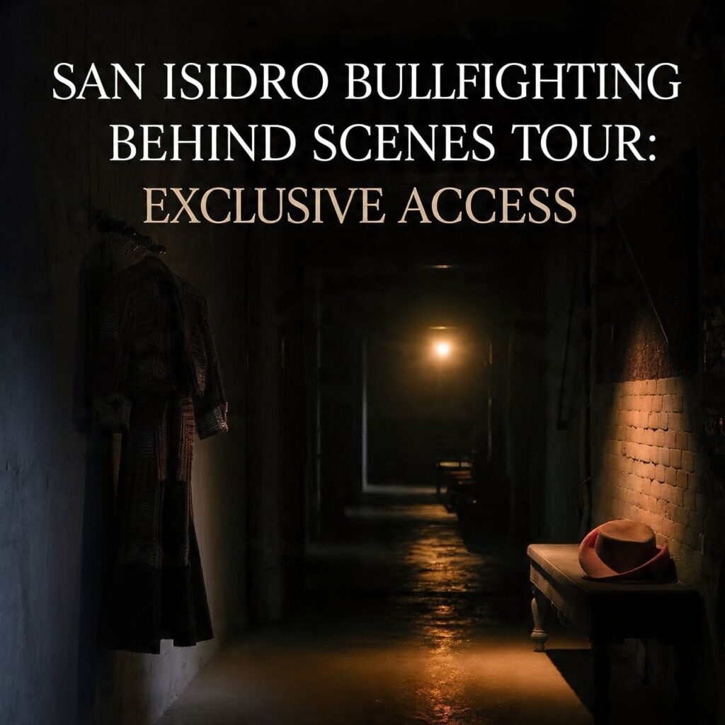 San Isidro Bullfighting Behind Scenes Tour: Exclusive Access