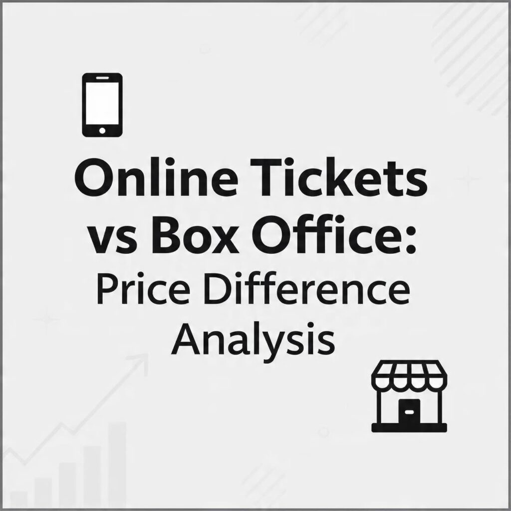 Online Tickets vs Box Office: Price Difference Analysis