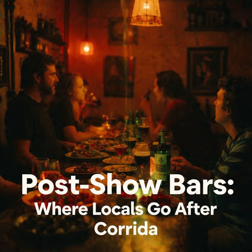 Post-Show Bars: Where Locals Go After Corrida