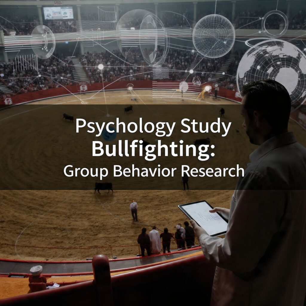 Psychology Study Bullfighting: Group Behavior Research
